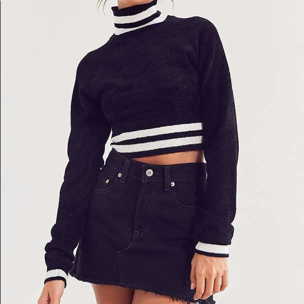 BDG Venus Turtleneck Chenille Sweater